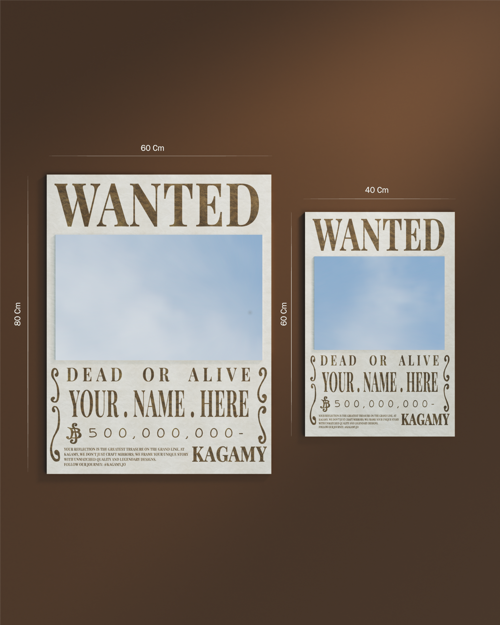 Wanted one piece mirror