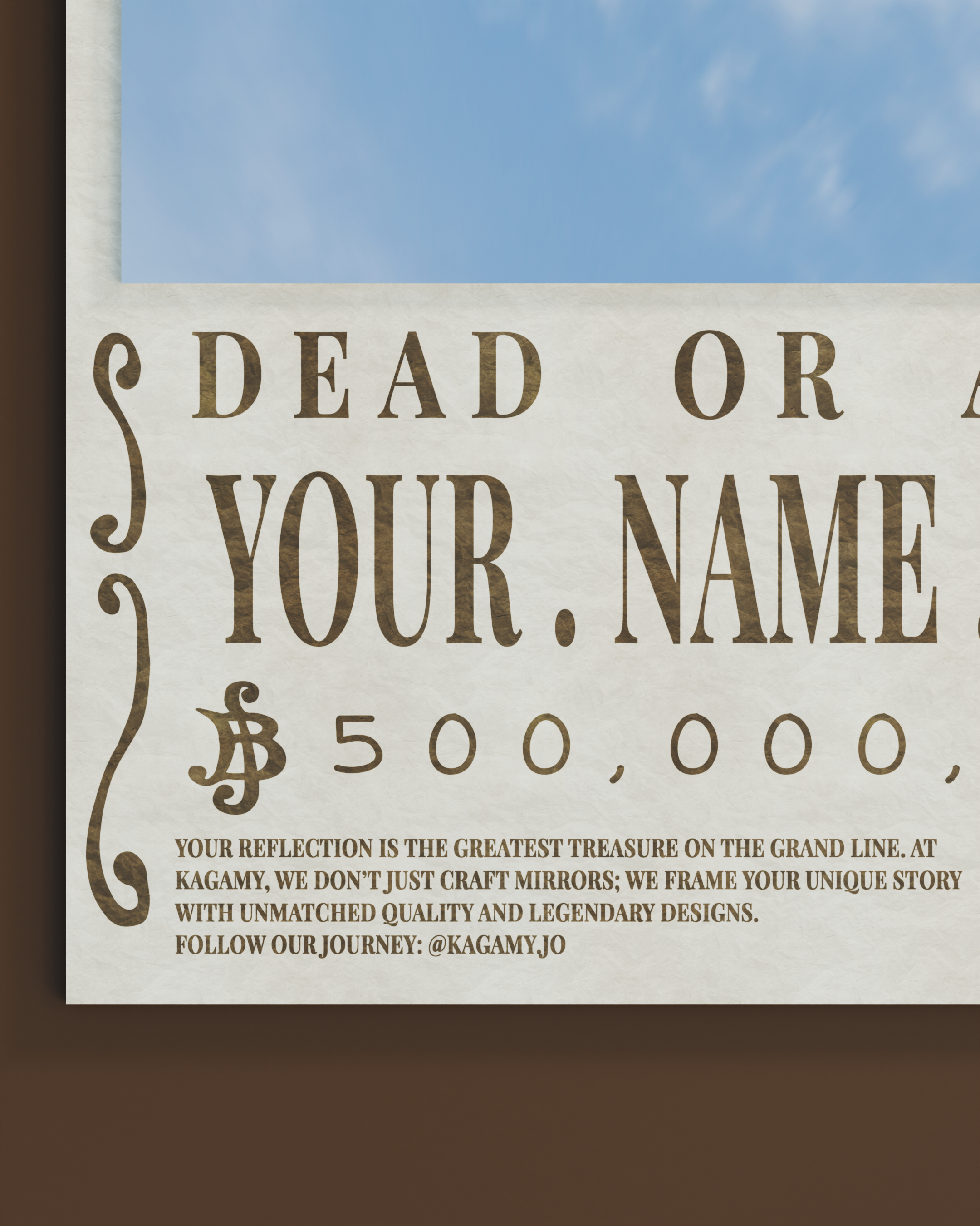 Wanted one piece mirror