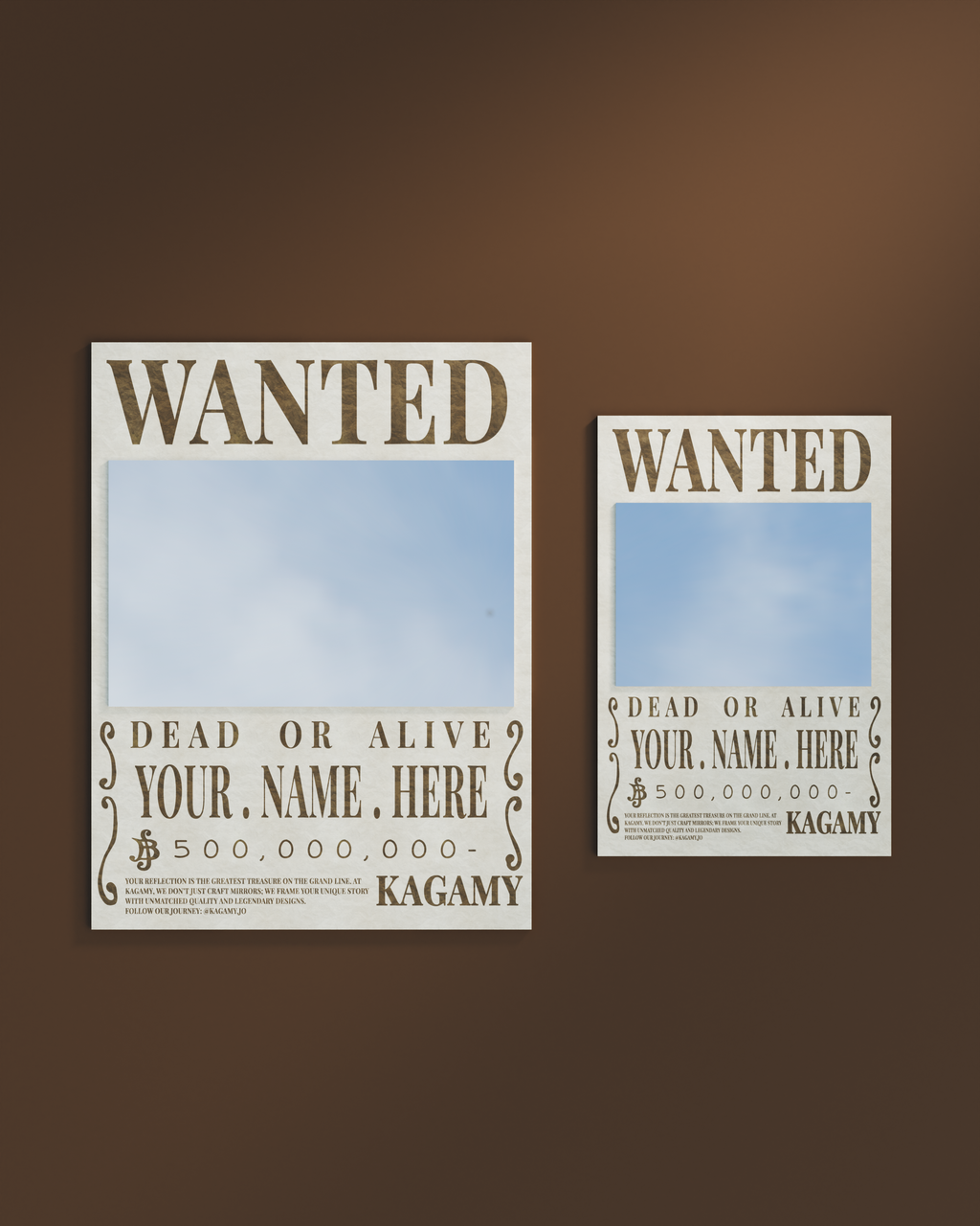 Wanted one piece mirror